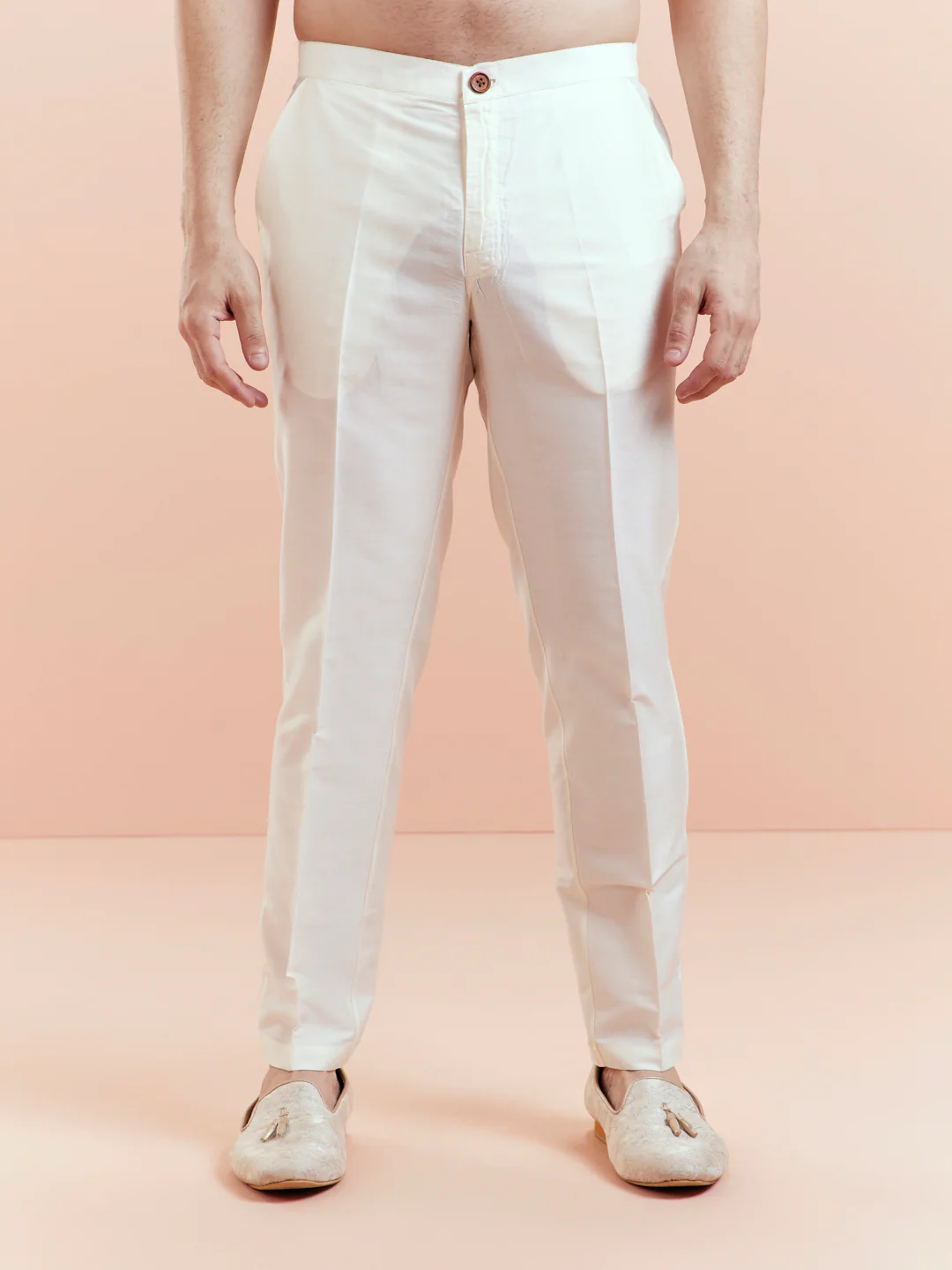 Men's Wine Kurta Trouser Set - Image 7